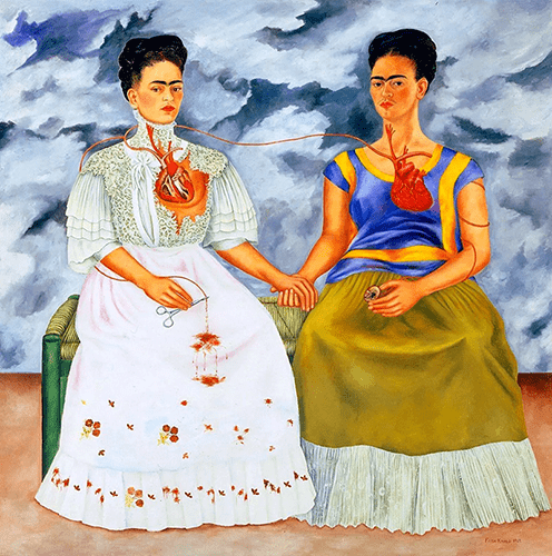 'Las dos Fridas' (1939) Colección del Museo de Arte Moderno 'Las dos Fridas' (1939) Colección del Museo de Arte Moderno