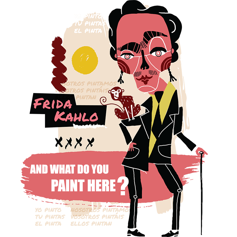 Frida Kahlo te increpa Frida Kahlo te increpa