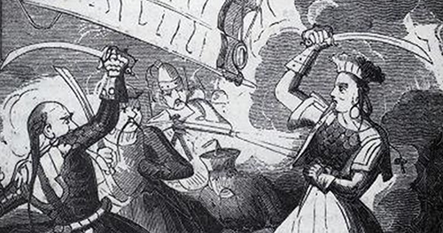 Ilustración de piratas del libro 'History of Pirates of all Nations' (1836). Ilustración de piratas del libro 'History of Pirates of all Nations' (1836).