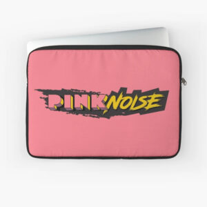 Pink Noise's laptop sleeve